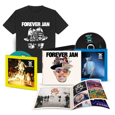 Forever Jan (25 Jahre Jan Delay) von Jan Delay - Ltd. Deluxe Edition CD + Shirt jetzt im Jan Delay Store