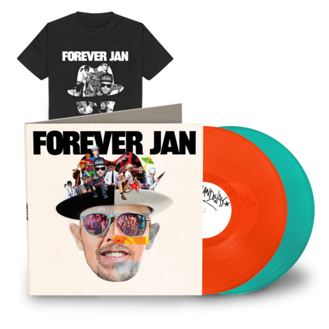 Forever Jan (25 Jahre Jan Delay) by Jan Delay - Ltd. 2LP farbig + Shirt - shop now at Jan Delay store