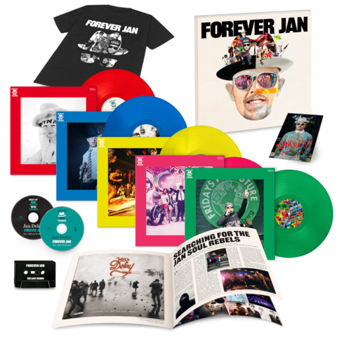Forever Jan (25 Jahre Jan Delay) von Jan Delay - Ltd. signierte Fanbox + Ltd. MC + Shirt jetzt im Jan Delay Store