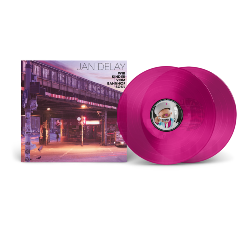 Wir Kinder vom Bahnhof Soul von Jan Delay - 2 Violett Transparent Vinyl jetzt im Jan Delay Store