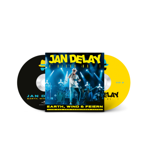 Earth, Wind & Feiern - Live aus dem Hamburger Hafen by Jan Delay - 2CD - shop now at Jan Delay store
