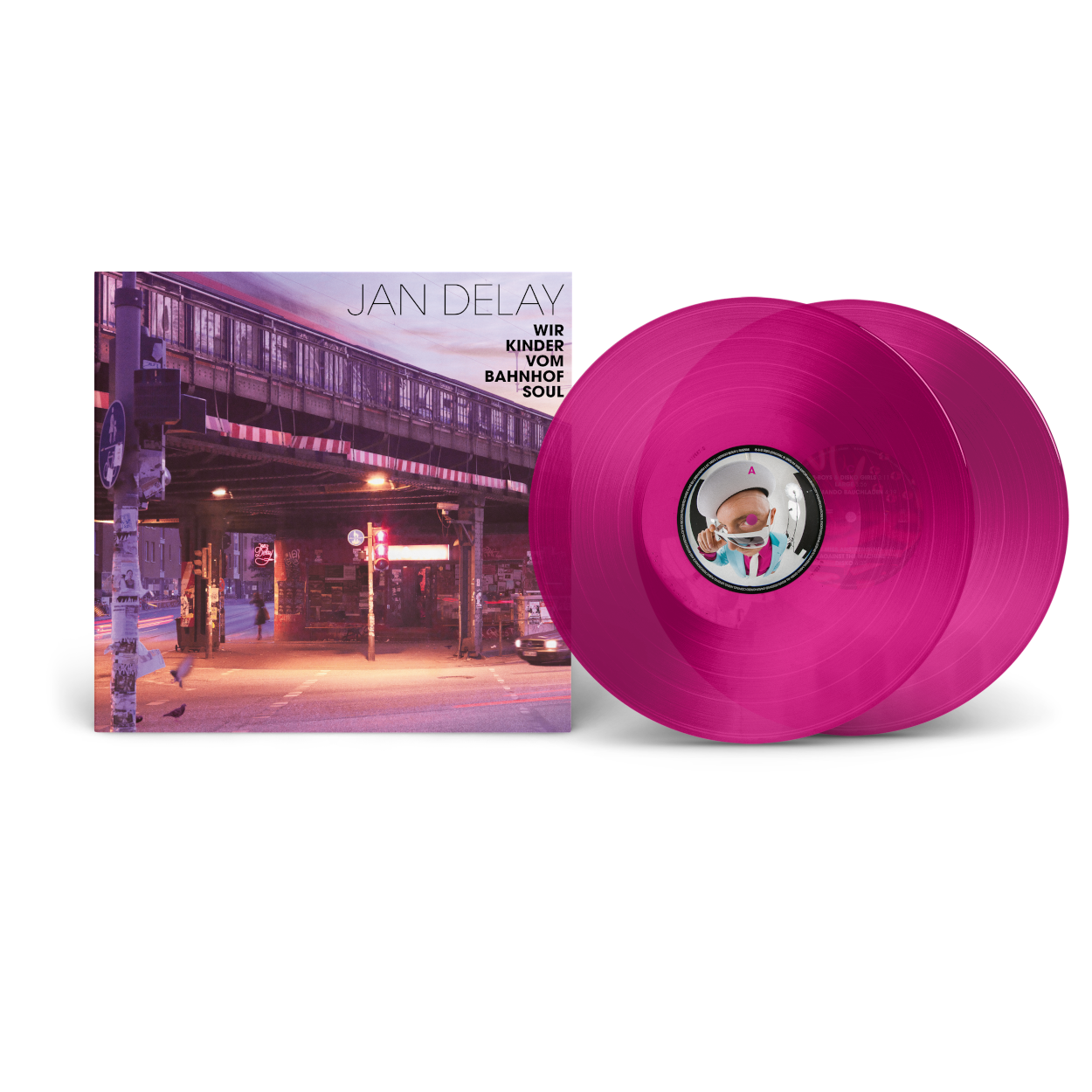 Jan Delay Wir Kinder vom Bahnhof Soul 2 Violett Transparent Vinyl 326083